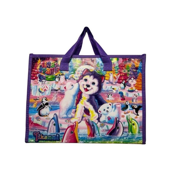 Lisa Frank Tikanni 2020 Trifold Carrying Case Art Stickers Coloring Book Puzzle - Picture 1 of 7